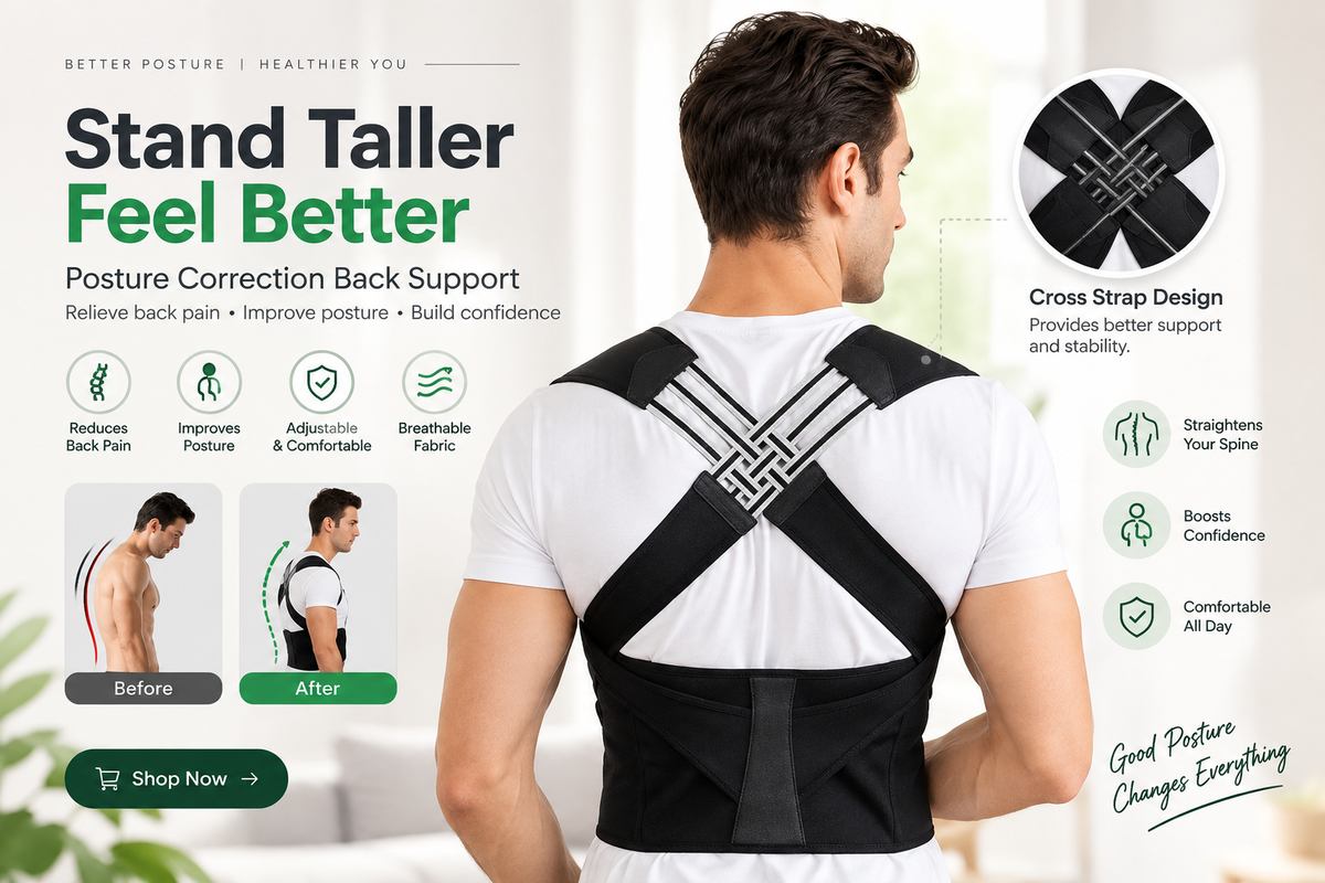 Adjustable Posture Corrector Belt