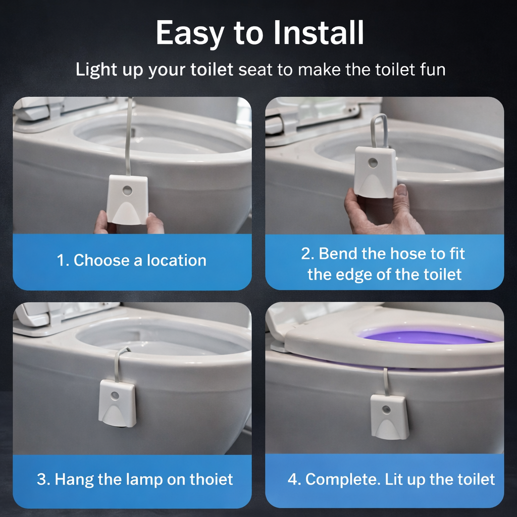 Smart Toilet Night Light