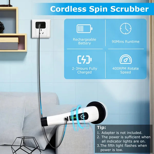 Electric Spin Scrubber