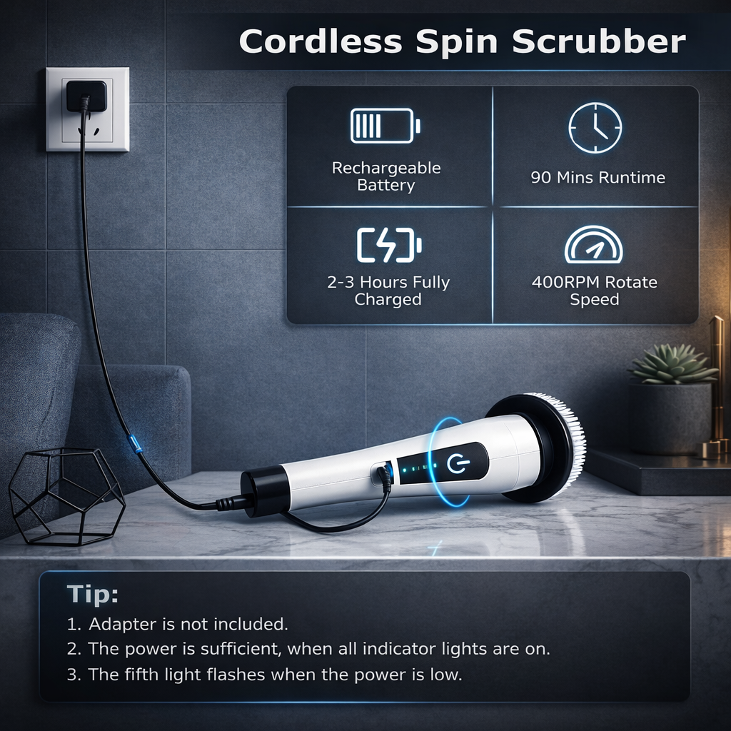 Electric Spin Scrubber