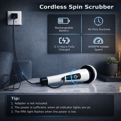 Electric Spin Scrubber