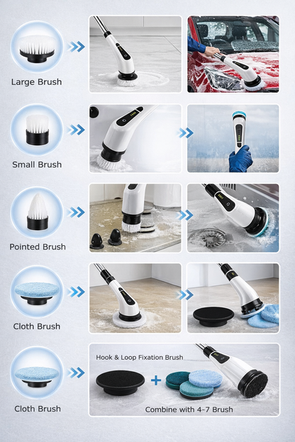 Electric Spin Scrubber