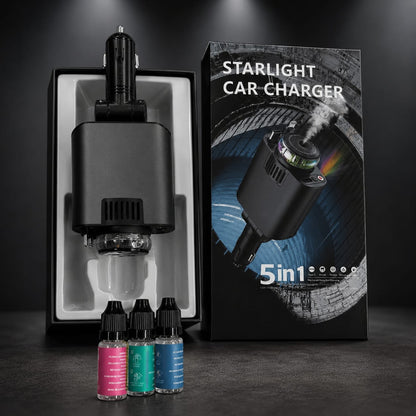 5-in-1 Starlight Car Charger