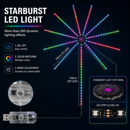 Smart Firework LED Lights