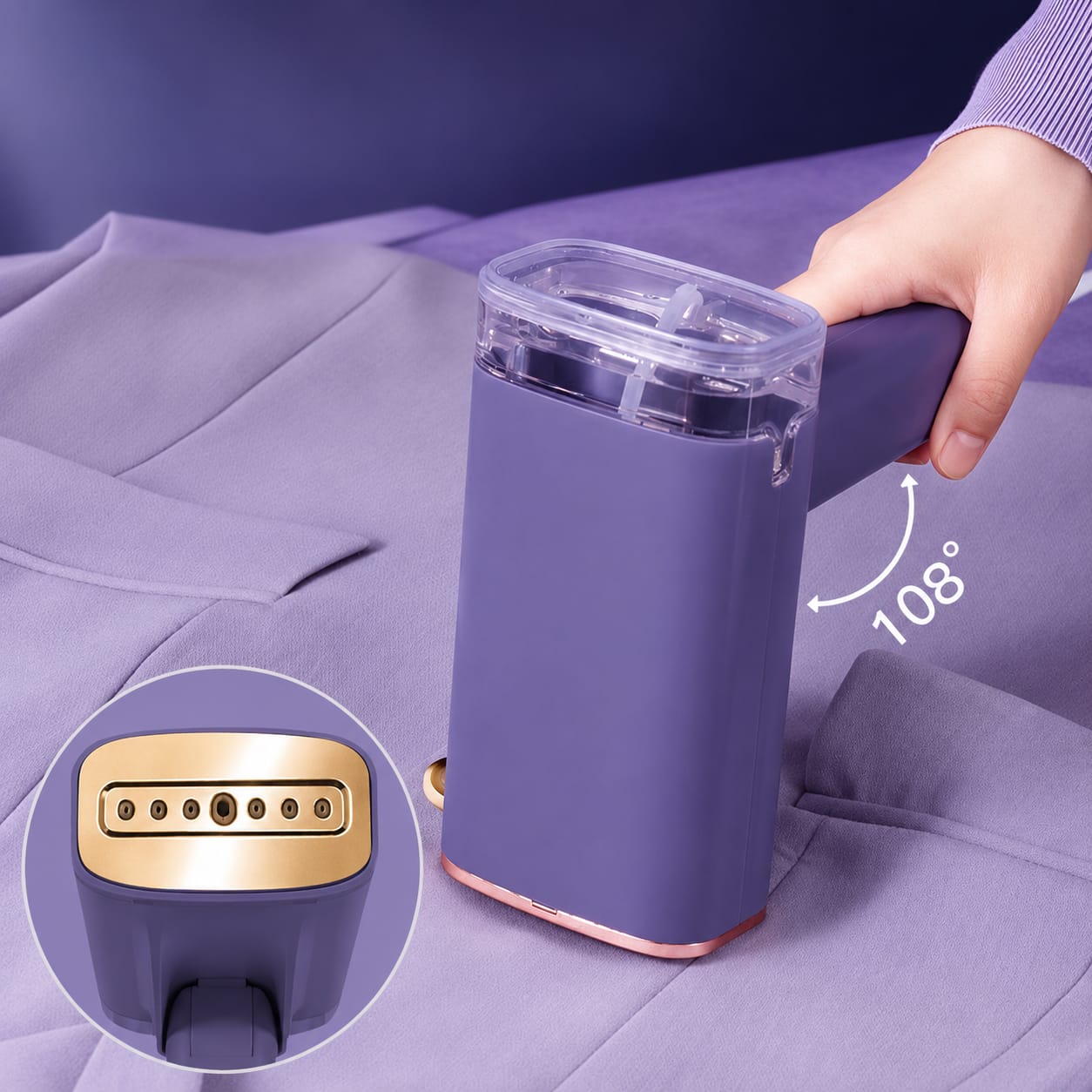 Foldable Handheld Steam Iron