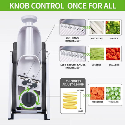 Vegetable Chopper &amp; Slicer