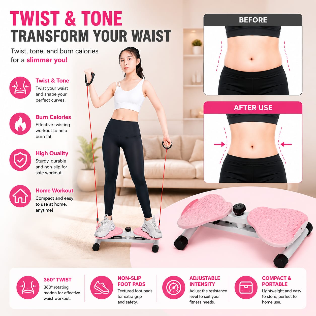 Waist Twister Machine