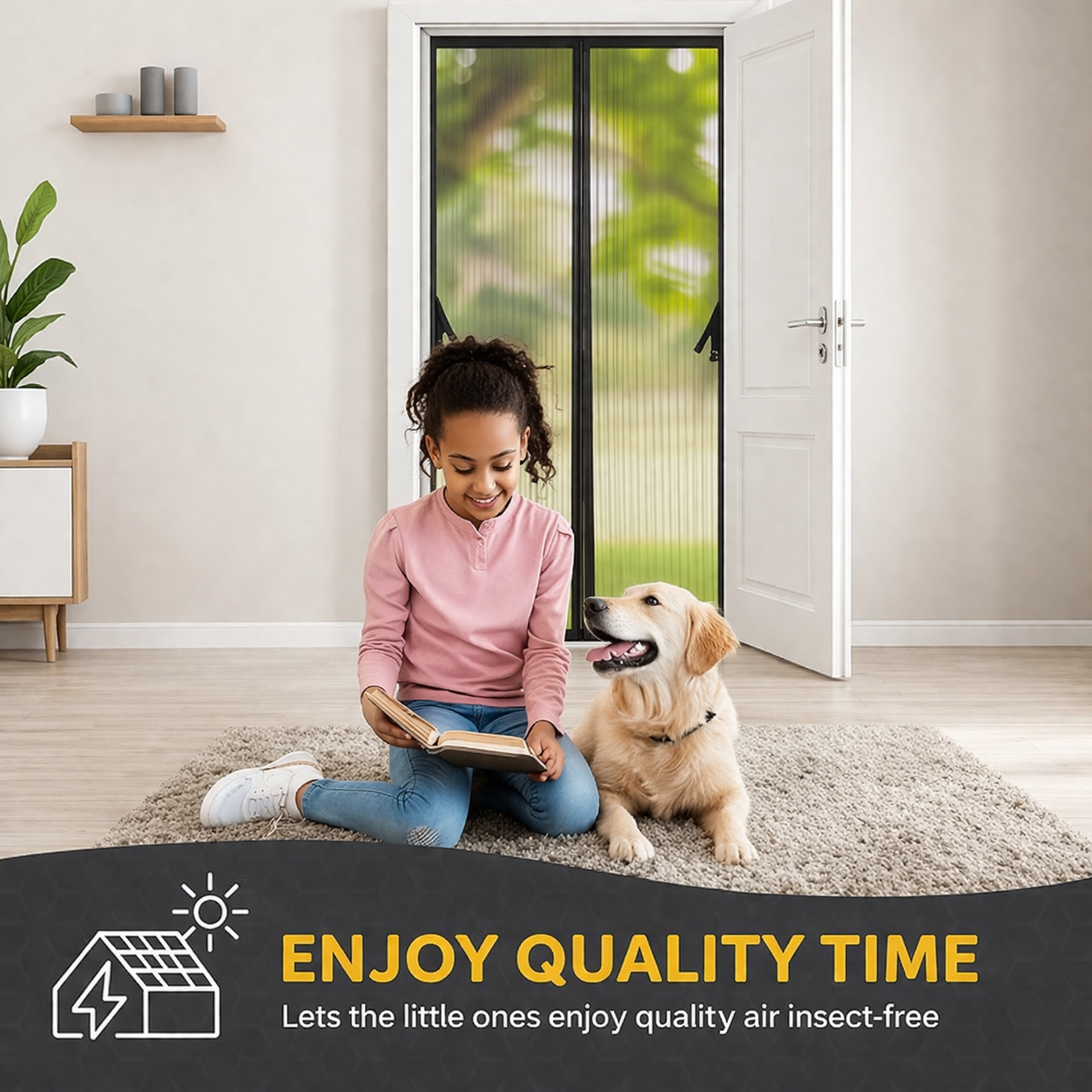 Magnetic Screen Door