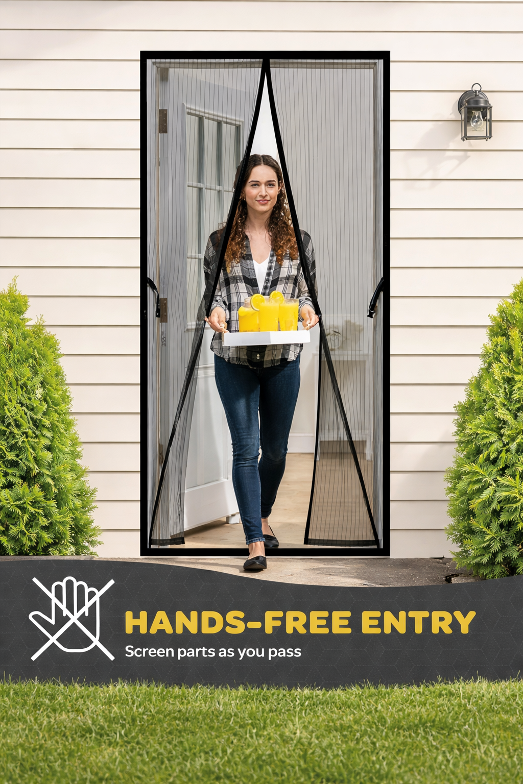 Magnetic Screen Door