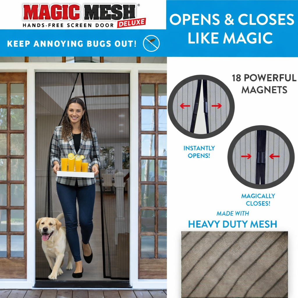 Magnetic Screen Door