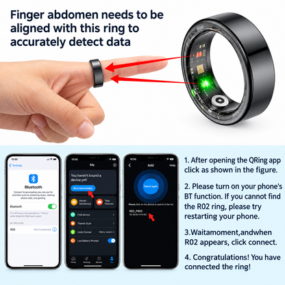 COLMI R10 Smart Ring – Sleep & Activity Tracker