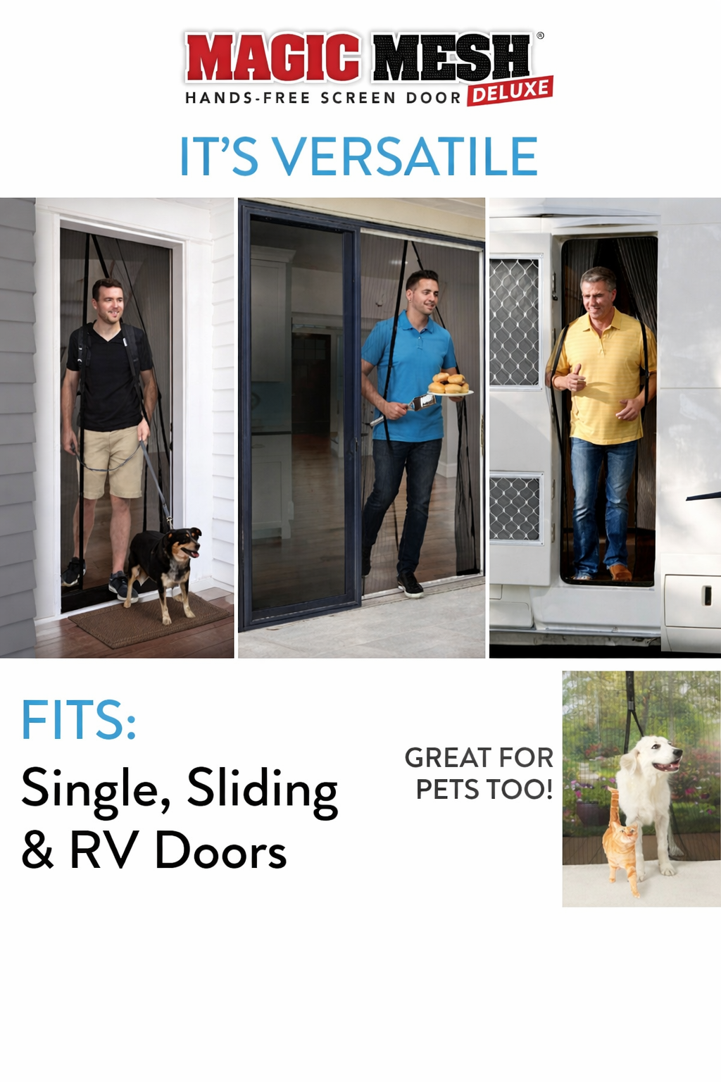 Magnetic Screen Door