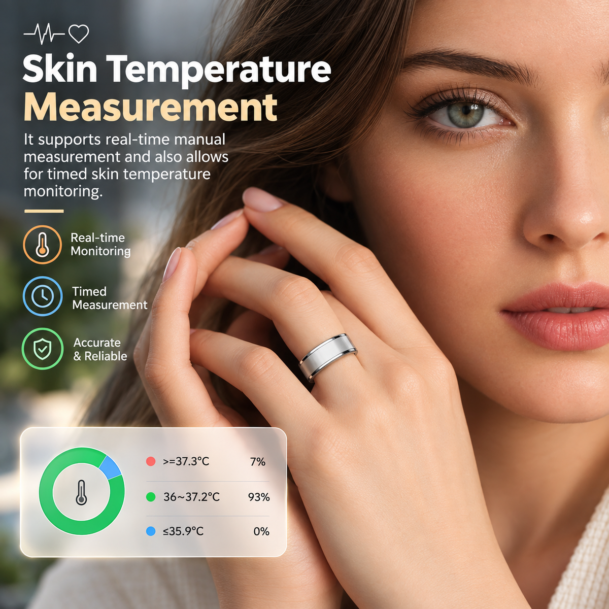 COLMI R10 Smart Ring – Health Tracker