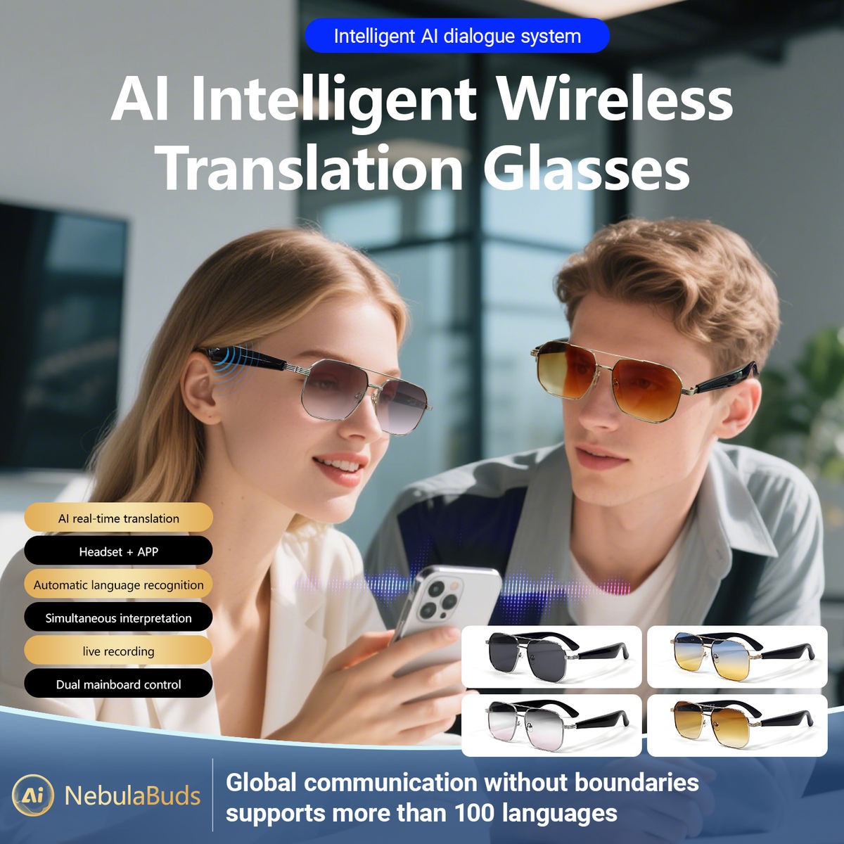 AI Translation Glasses